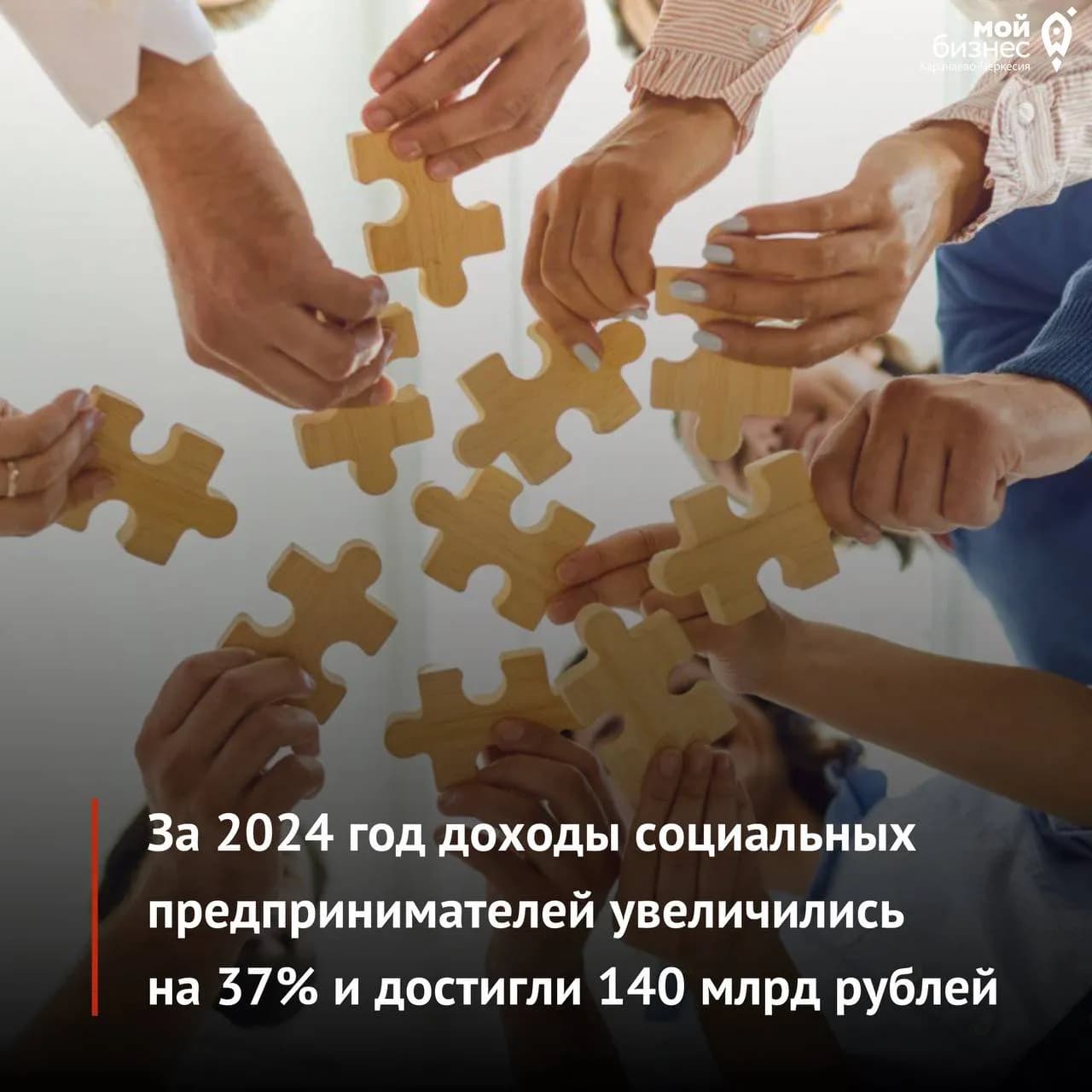 За прошлый год доходы социальных предпринимателей увеличились на 37% и достигли 140 млрд рублей
